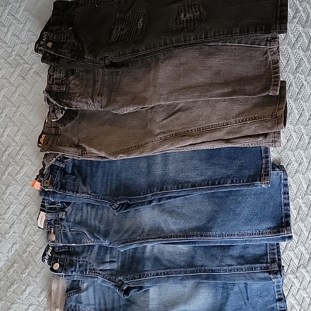 Lot Of 6 Pairs 3T 1 Pair 4T Toddler Denim